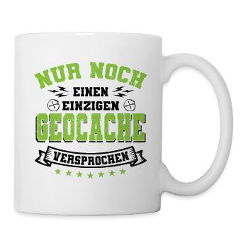 Geocacher - Tasse - Weiß - Rechts