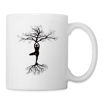Meditation - Tasse - Weiß - Rechts