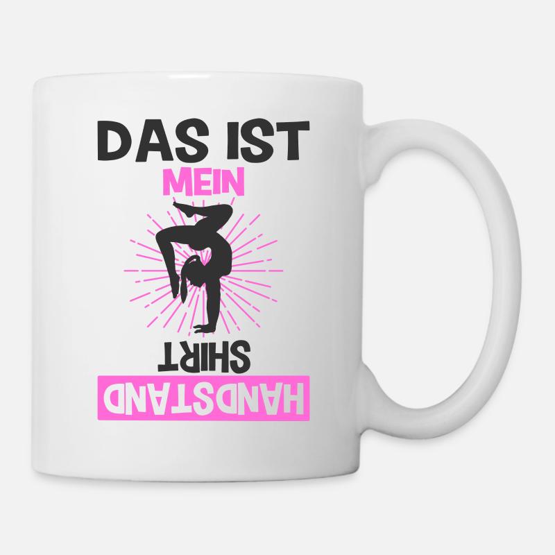 Handstand - Tasse - Weiß