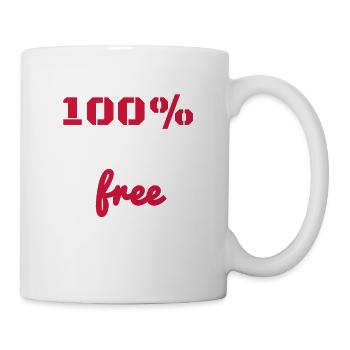 100% Gluten Free - 100% Gluten Free - Mug - white - Right