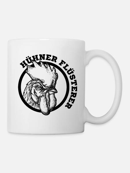 Hühner Flüsterer - Tasse - Weiß
