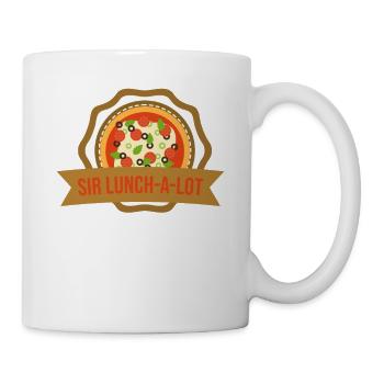 Sir Lunch-A-Lot gift for a wolverine - Mug - white - Right
