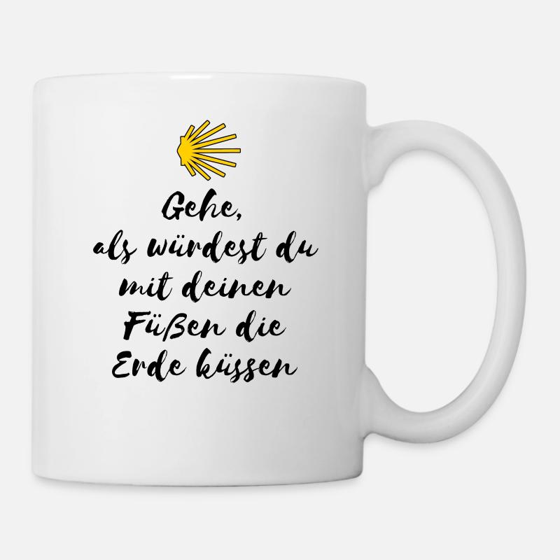 Jakobsweg - Tasse - Weiß