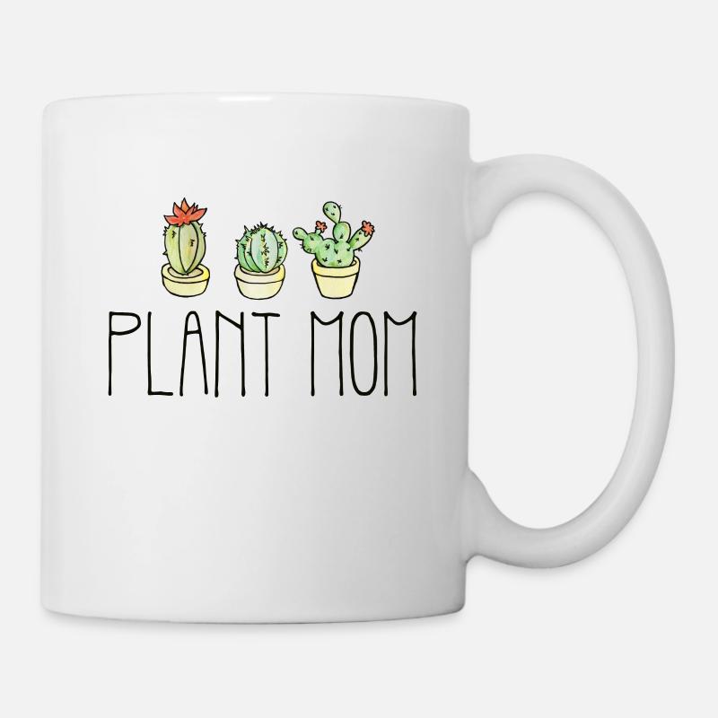maman de plante - Mug blanc - blanc