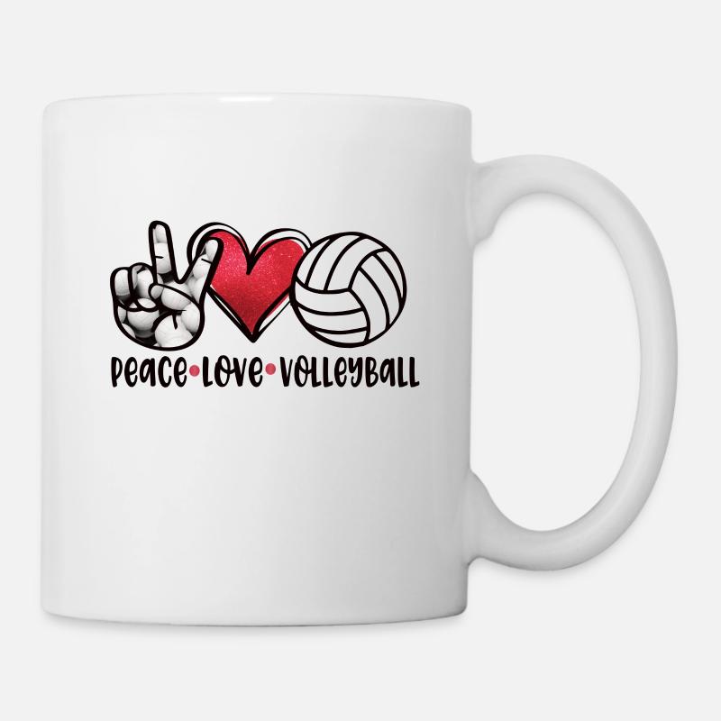 Volley-ball - Mug blanc - blanc