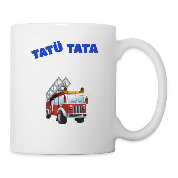 10. Geburtstag Feuerwehr Geschenk - Tasse - Weiß - Rechts