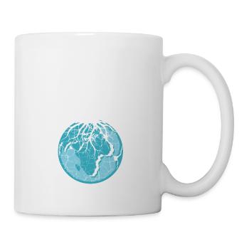 World Tree Roots Environmentalist and nature lover - Mug - white - Right
