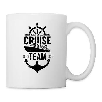 Kreuzfahrten Schiff Kreuzfahrt Yacht Crew Reise - Tasse - Weiß - Rechts