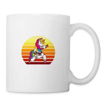 Kampfsport | Karate Kung Fu Taekwondoo - Tasse - Weiß - Rechts