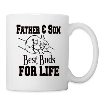 Vater und Sohn - Tasse - Weiß - Rechts