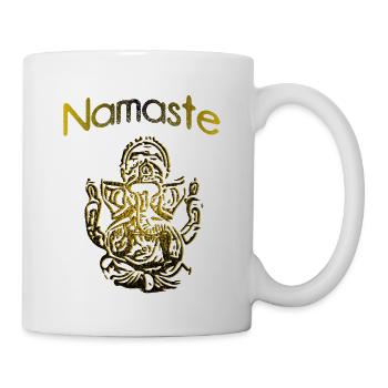Namaste Ganesha - Mug - white - Right