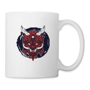 Devil Krampus Evil Perch Run - Mug - white - Right