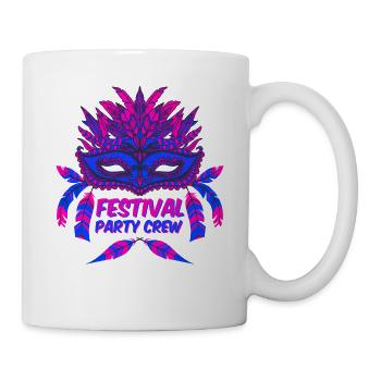 Festival Party Crew Festivals - Tasse - Weiß - Rechts