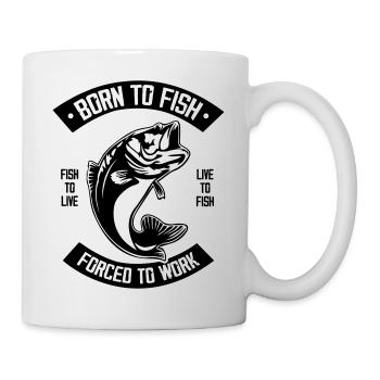 Born to Fish - Mug - white - Right