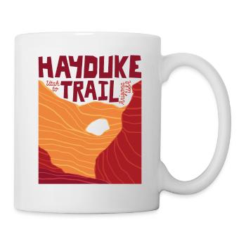 Hayduke Trail - Utah to Arizona - Tasse - Weiß - Rechts
