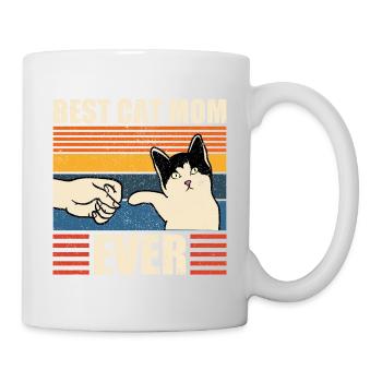 Best Cat Mom Ever Best Cat Mom Kitten - Mug - white - Right