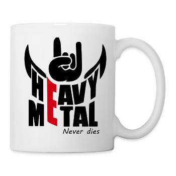 heavy metal - Mug - white - Right