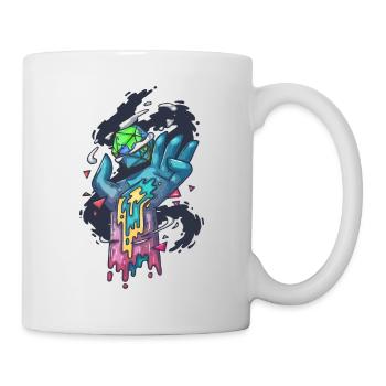 Pen and paper master world builder - Mug - white - Right