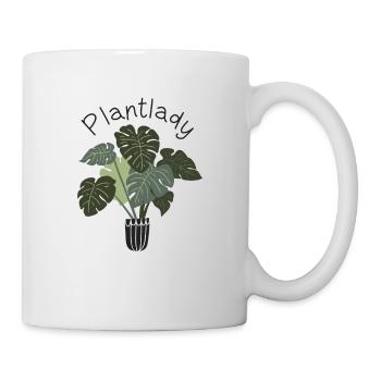 Plantuleuse plante succulente - Mug blanc - blanc - Droite