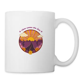 Here comes the sun - Tasse - Weiß - Rechts