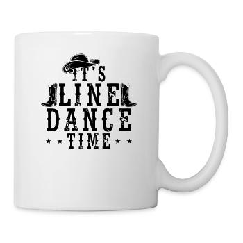 Linedance Dance - Line Dance Country Western Music - Mug blanc - blanc - Droite