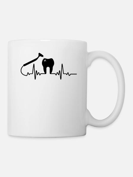 Zahnheilkunde Zahnarzt Zahnbehandlung - Tasse - Weiß