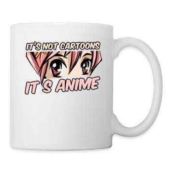 Ce ne sont pas des dessins animés, c'est un anime - Manga - Mug blanc - blanc - Droite