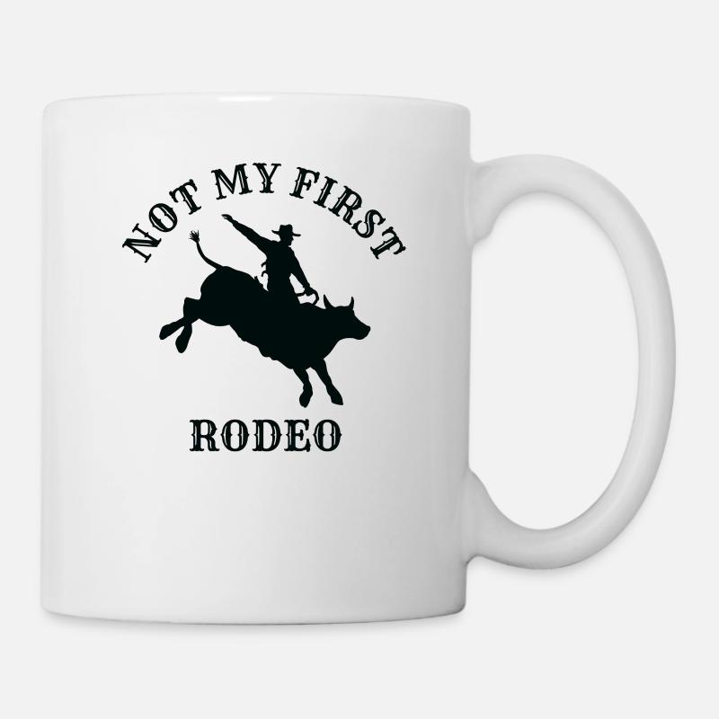 Not My First Rodeo - Mug - white