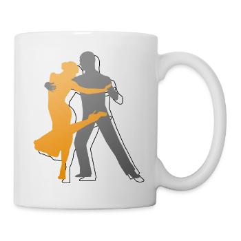Tango Argentino Dance Gift - Mug - white - Right