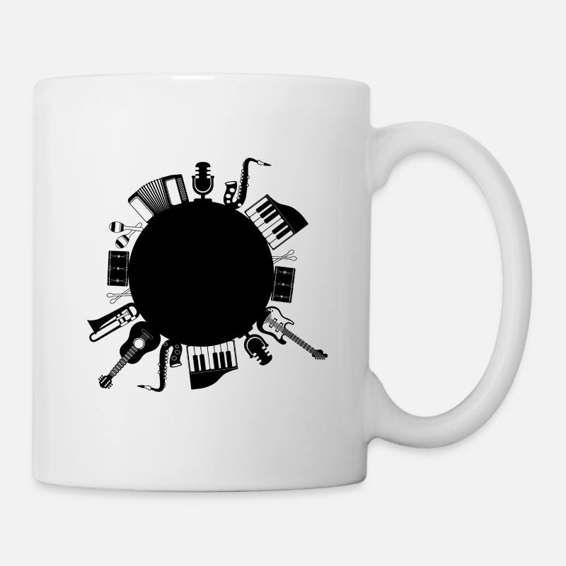 Musical instruments - Mug - white