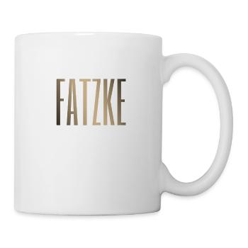Fatzke Lustiges Wort Lackaffe Selbstironie Kerl - Tasse - Weiß - Rechts