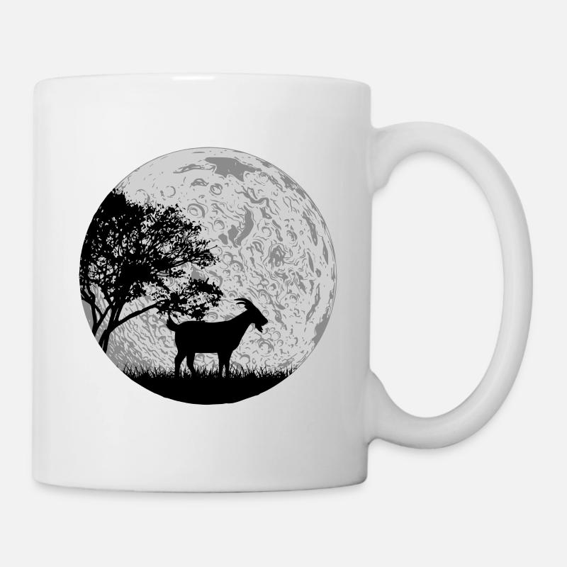 Chèvre - Mug blanc - blanc