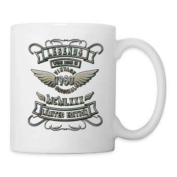 1980 Birthday Gift 1980 Vintage - Mug - white - Right