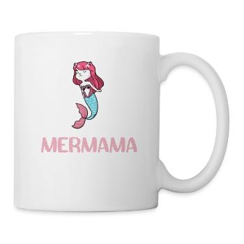 Sirène sirène mère sirène d'eau - Mug blanc - blanc - Droite