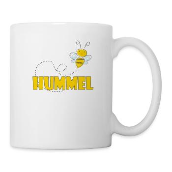 Kosename Hummel Geschenkidee - Tasse - Weiß - Rechts