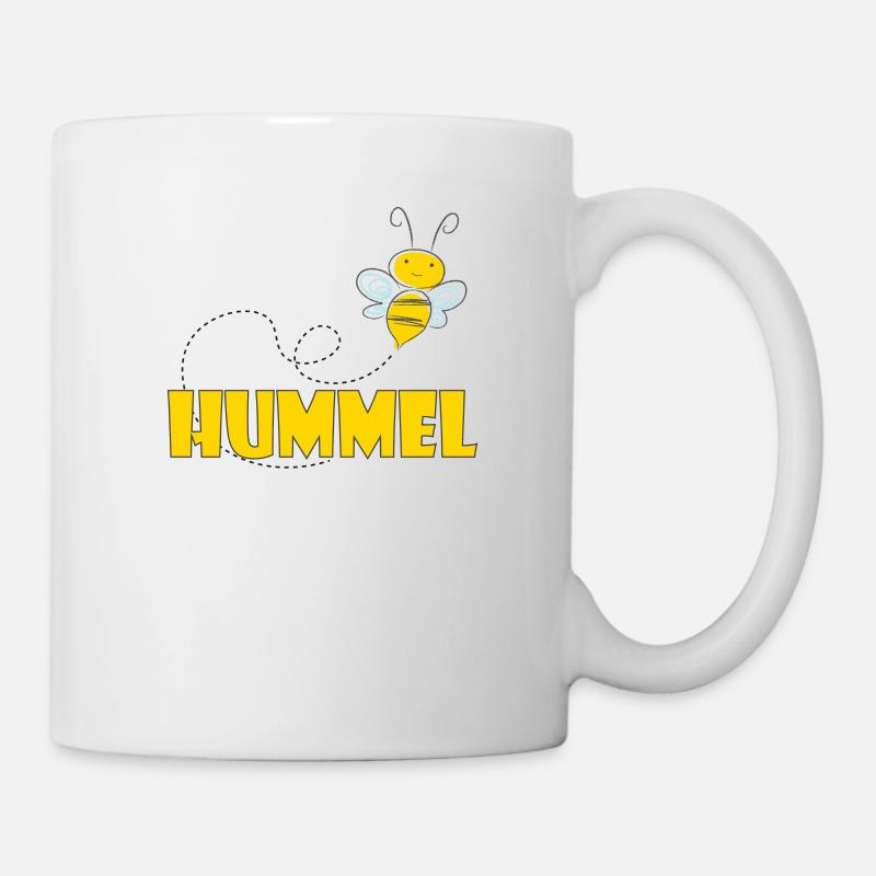 Kosename Hummel Geschenkidee - Tasse - Weiß