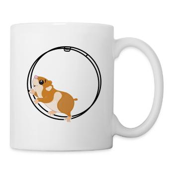 Rhönrad TShirt pour la gymnaste - Mug blanc - blanc - Droite