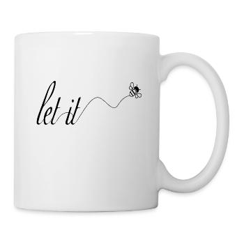 let it bee Bienentanz Imker - Tasse - Weiß - Rechts