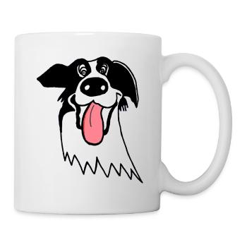 Cute Border Collie - Mug - white - Right