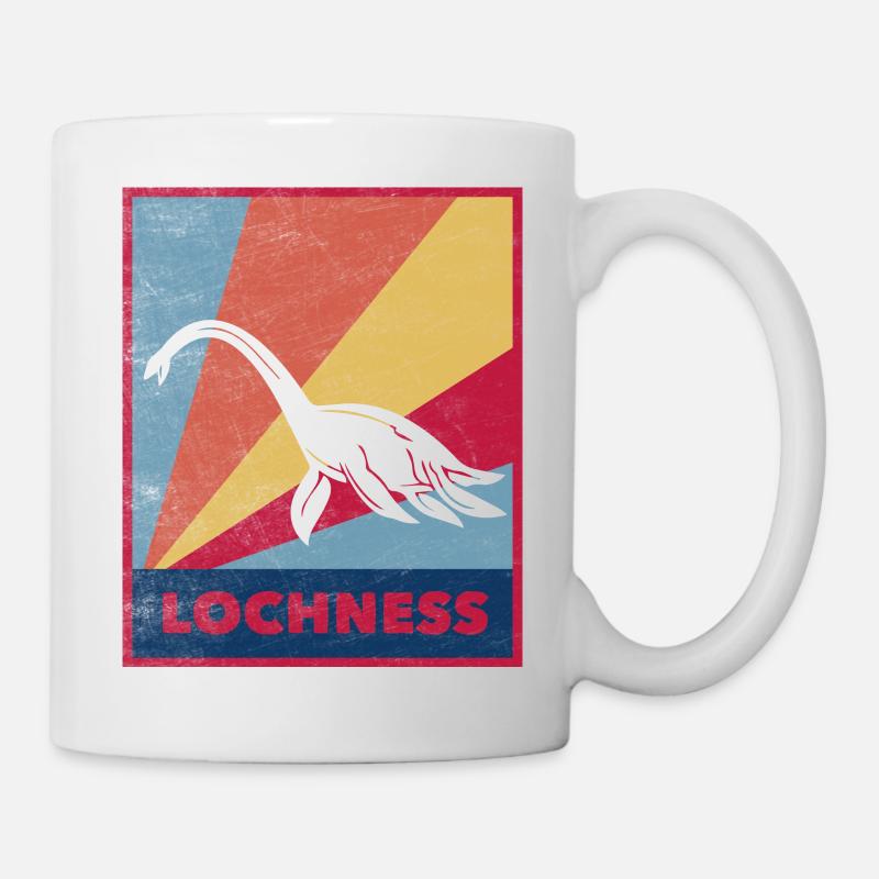Lochness Nessie Ecosse - Mug blanc - blanc