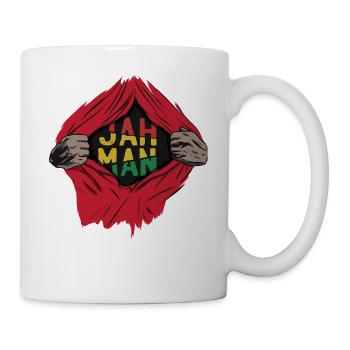 Reggae Dread Rasta Jamaica - Mug - white - Right