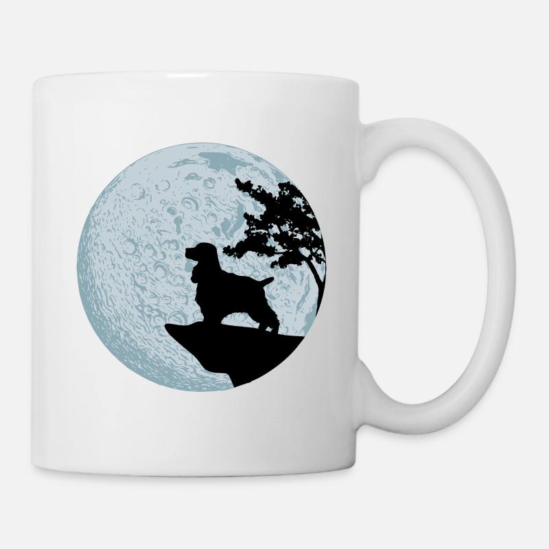 Cocker - Mug blanc - blanc