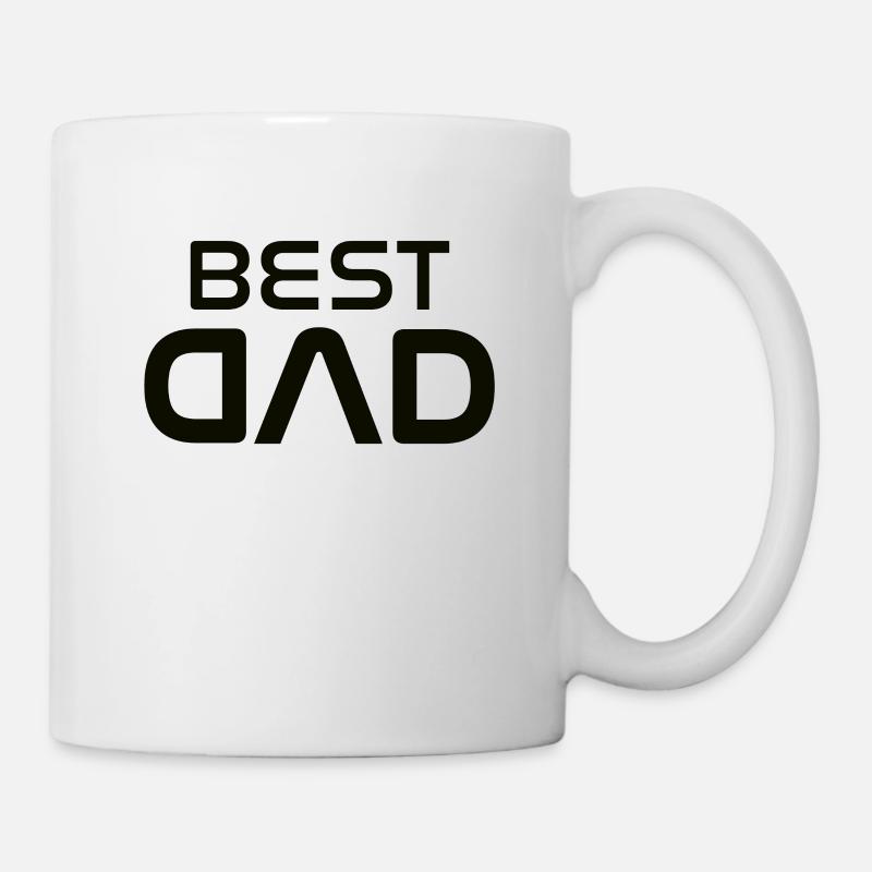 Best Dad bester Vater - Tasse - Weiß