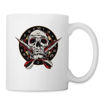 Darts Target Skull Darts Championship Nouveau - Mug blanc - blanc - Droite