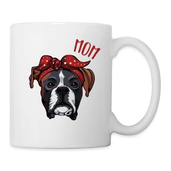Boxer Mom Dogs Mama Dog Dog Doggy Gift - Mug blanc - blanc - Droite