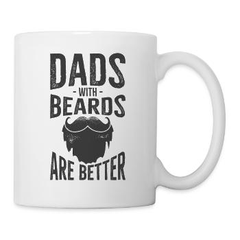 Dads With Beards Are Better - Mug - white - Right