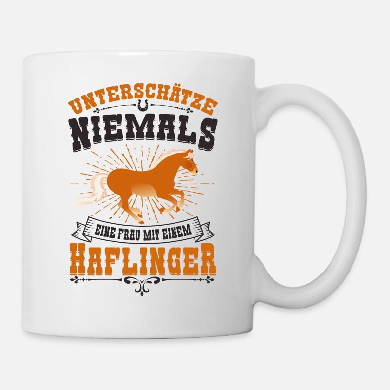 Haflinger - Tasse - Weiß