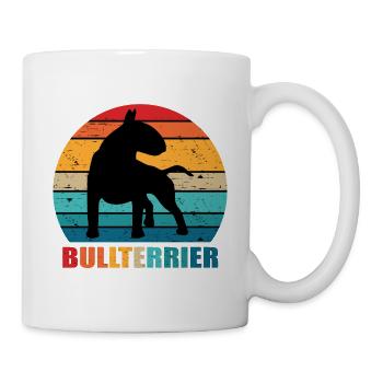 Bullterrier - Tasse - Weiß - Rechts