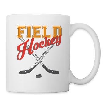 Feldhockey - Tasse - Weiß - Rechts