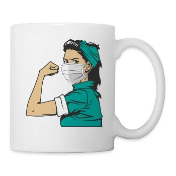 Rose The Riveter - Nurse Nurse - Mug - white - Right